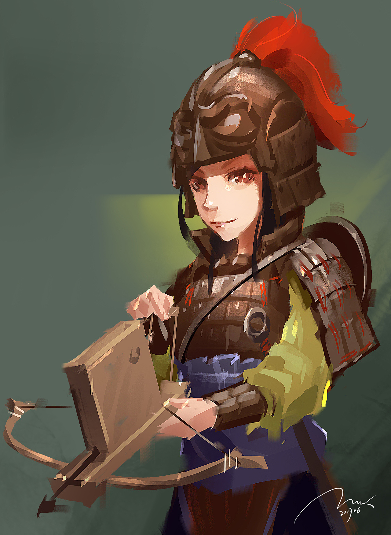 虎豹骑速涂-蜀连弩营|插画|游戏原画|鲫鱼jiyu - 原创作品 - 站酷