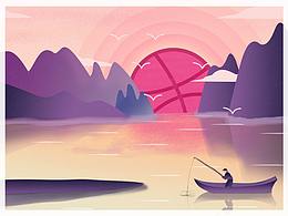 嗨站酷，Hello Dribbble！