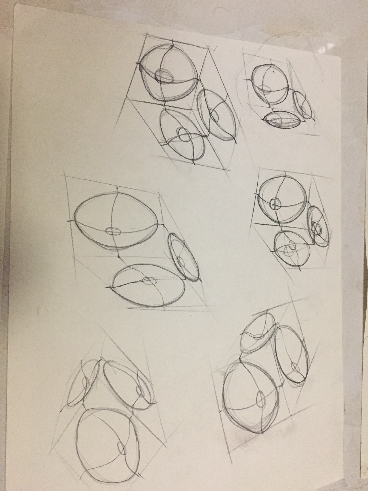 九月四日线条练习 