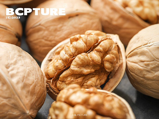 干果拍摄 |核桃的细节