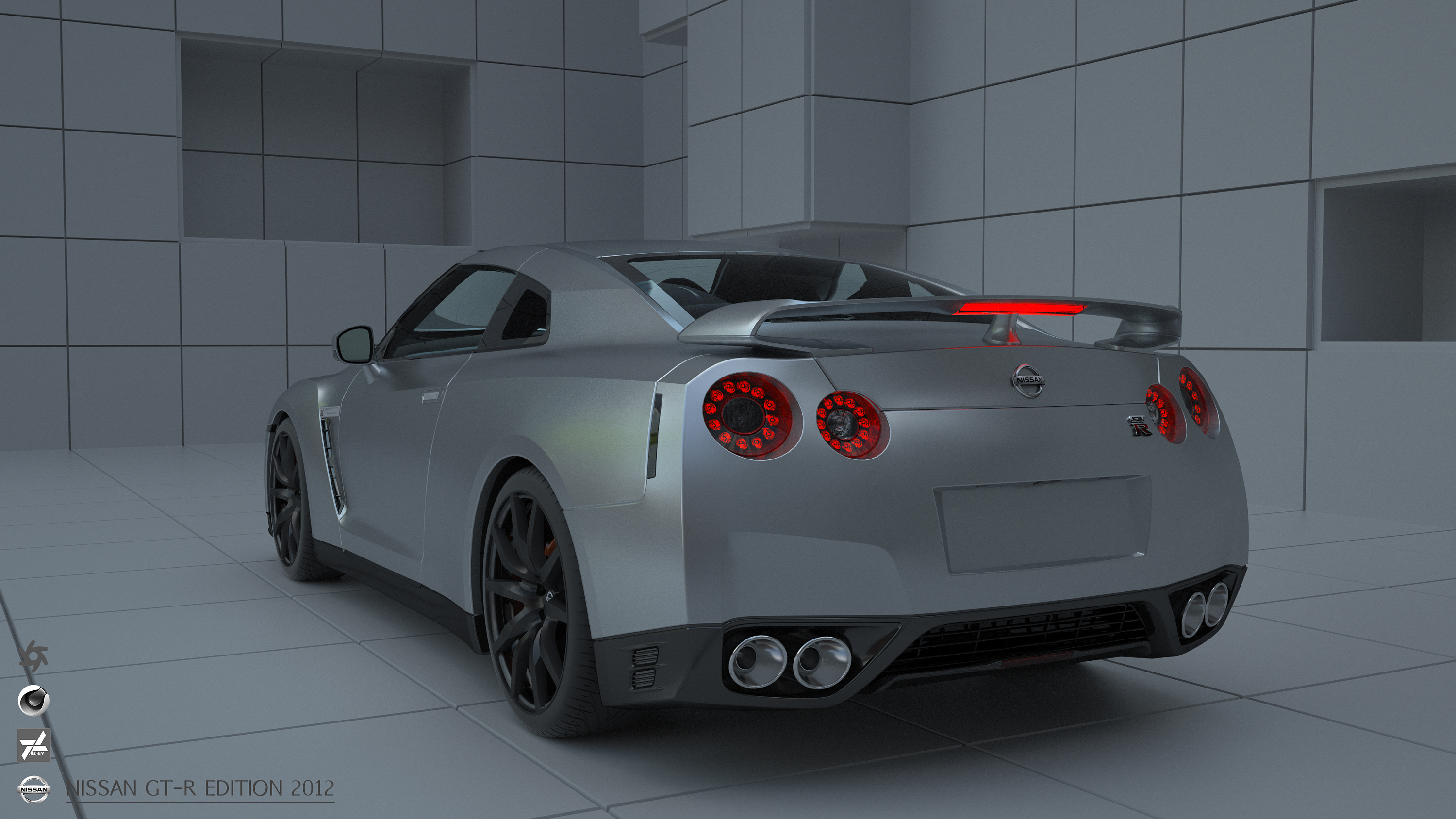 gtr c4d渲染练习