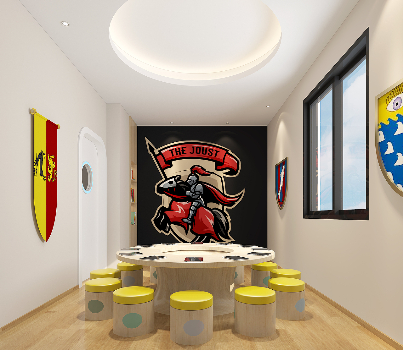 幼儿园教室_室内空间设计