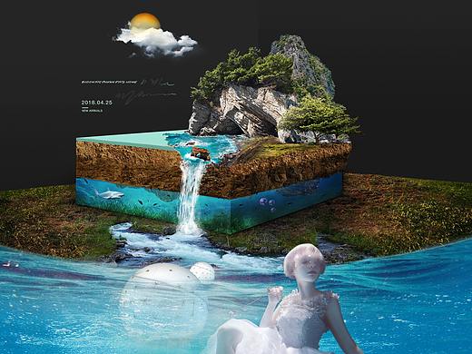 PS合成海报（个人主页-ZMjc1OTQ4MDA=） - 运营设计 - 站酷设计师虾蔗藤原创素材 - 站酷ZCOOL