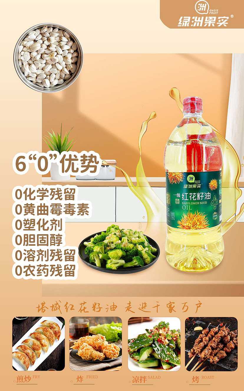 粮油调味分享海报