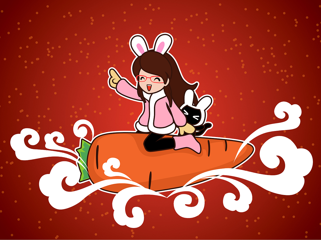 【微笑安然】春节+元宵壁纸（图ZMjMxNDA5Ng==） - 艺术插画 - 站酷设计师serenity原创素材 - 站酷ZCOOL