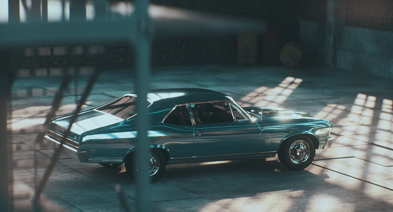 Chevrolet Nova _Render Work（图ZMjI5MTU3NTIw） - 场景 - 站酷设计师danshong原创素材 - 站酷ZCOOL