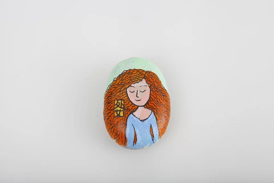 12星座-石头彩绘（图ZMzE3NDQ0MDg=） - 工艺品设计 - 站酷设计师anxiaolong原创素材 - 站酷ZCOOL