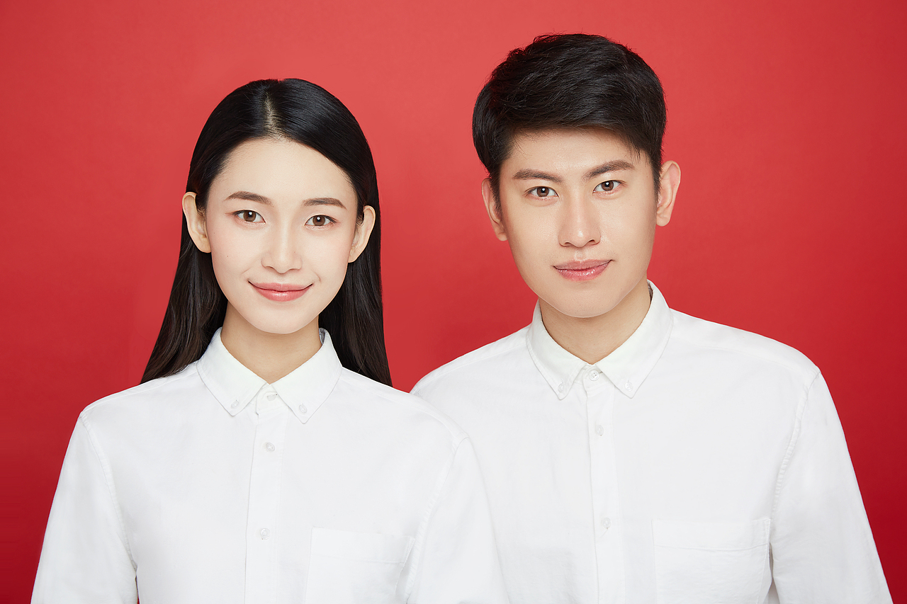 棚拍人像-登记照