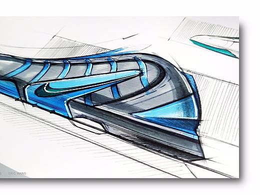 鞋履设计/玩具枪手绘