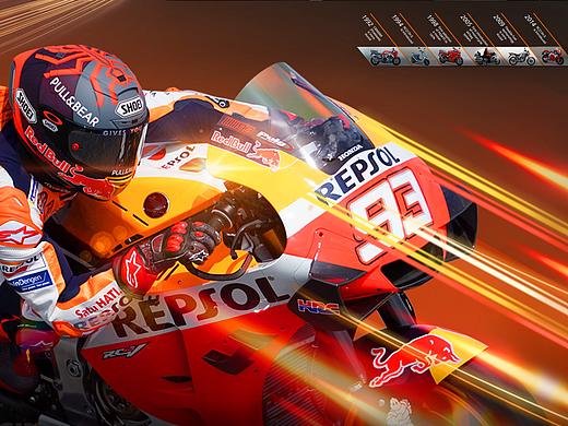 MotoGP Honda Poster
