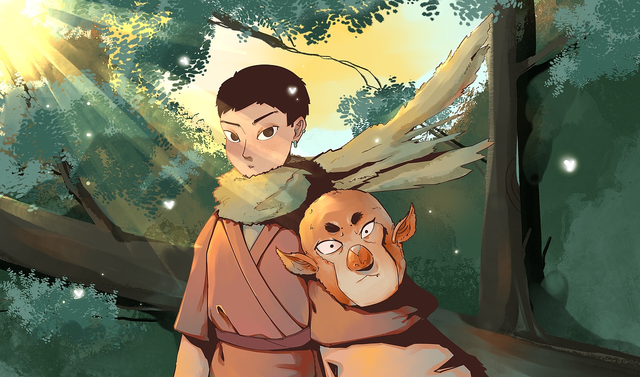 《望》（图ZMjQxOTI0NDUy） - 商业插画 - 站酷设计师煜洋原创素材 - 站酷ZCOOL