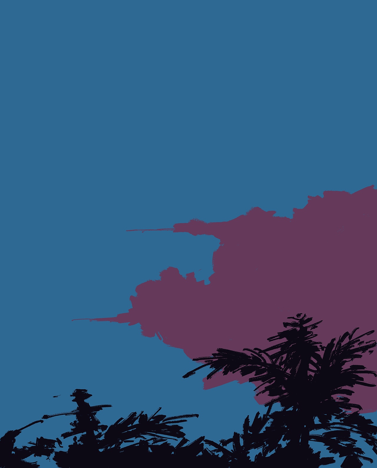 iPad云彩厚涂教程