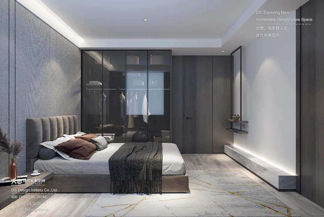 大思设计丨虚致吉祥-极简新中别墅（图ZMjEzMzk5MTM2） - 家装设计 - 站酷设计师大思设计原创素材 - 站酷ZCOOL