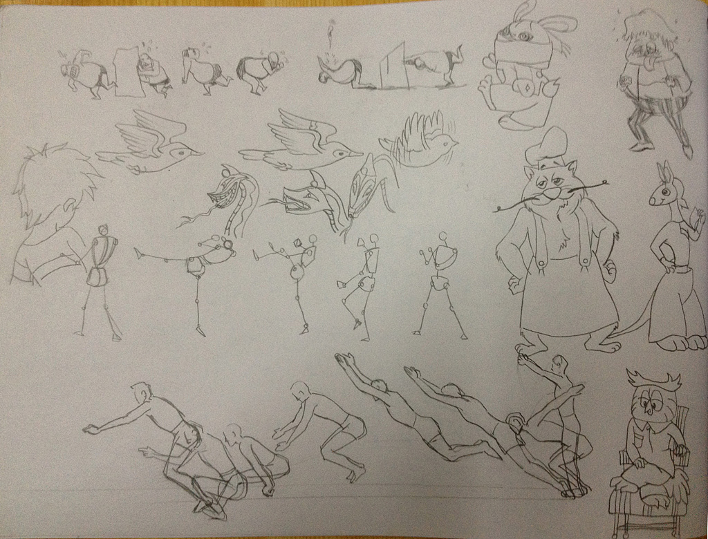 都是以前绘画的,今天整理一下分享给大家!