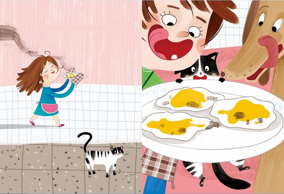 冒冒失失的小孩