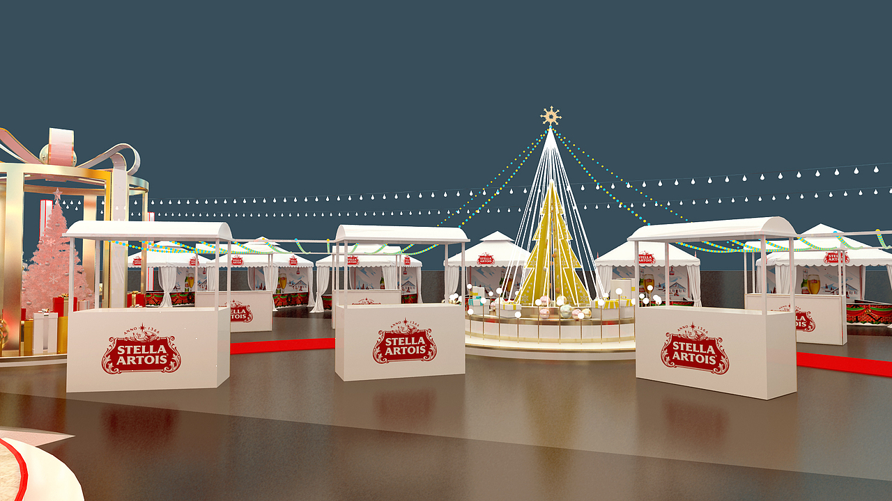 商场入口美陈|商业空间美陈设计|北京美陈公司