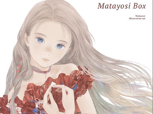 《匣子》日本插画师matayosi个人画集宣发设计