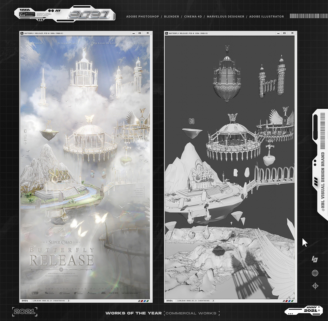 Lewjean丨2021·年终作品总结(图ZMjg0MDczNzA0) - 其他三维 - 站酷设计师Lewjean原创素材 - 站酷ZCOOL