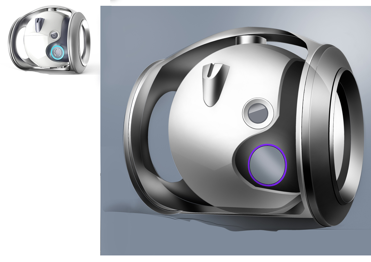 工业设计效果图——ps板绘