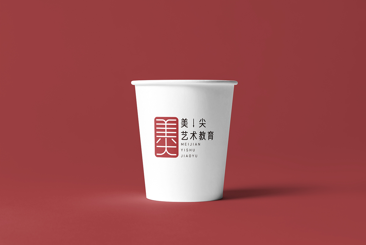 美尖艺术教育logo设计