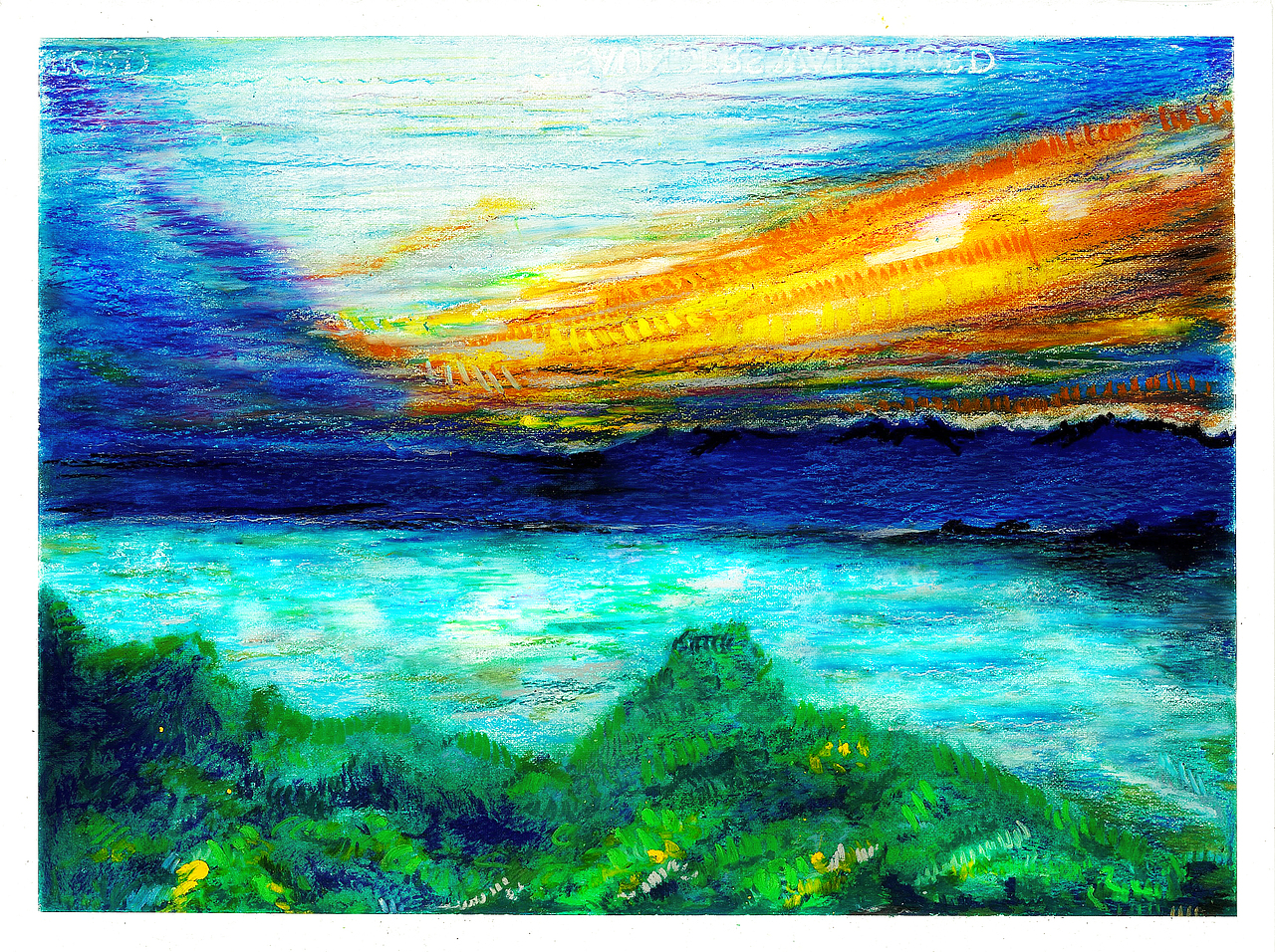 山雾缭绕（图ZMTMyOTE1MDUy） - 绘画 - 站酷设计师阿庆手绘原创素材 - 站酷ZCOOL