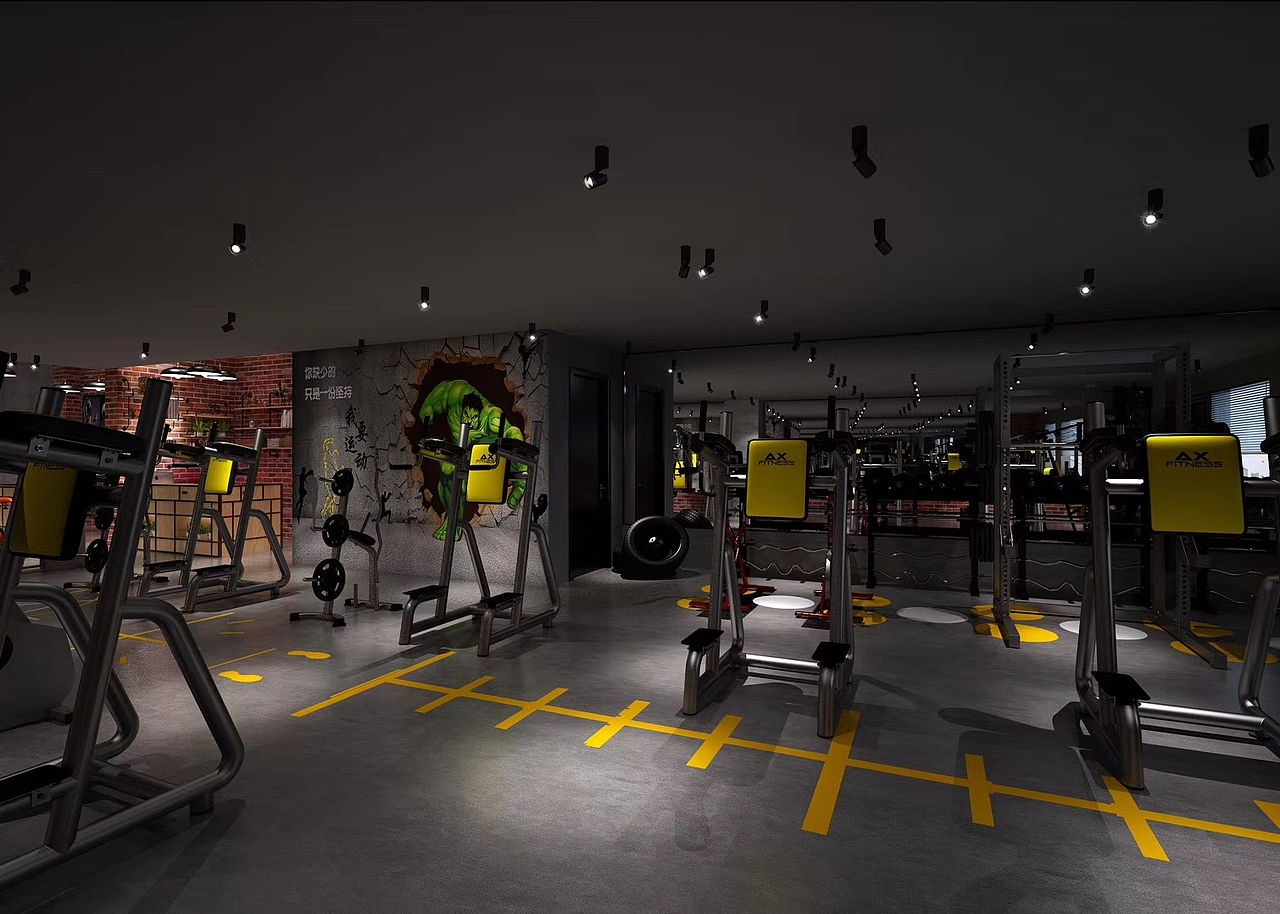 壹健身-私人工作室设计