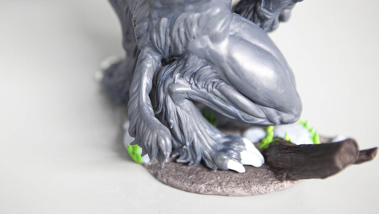 《小红帽》小雕塑，手工涂装（图ZMjQyMDk1MTMy） - 手办/模玩 - 站酷设计师三月雪婷原创素材 - 站酷ZCOOL