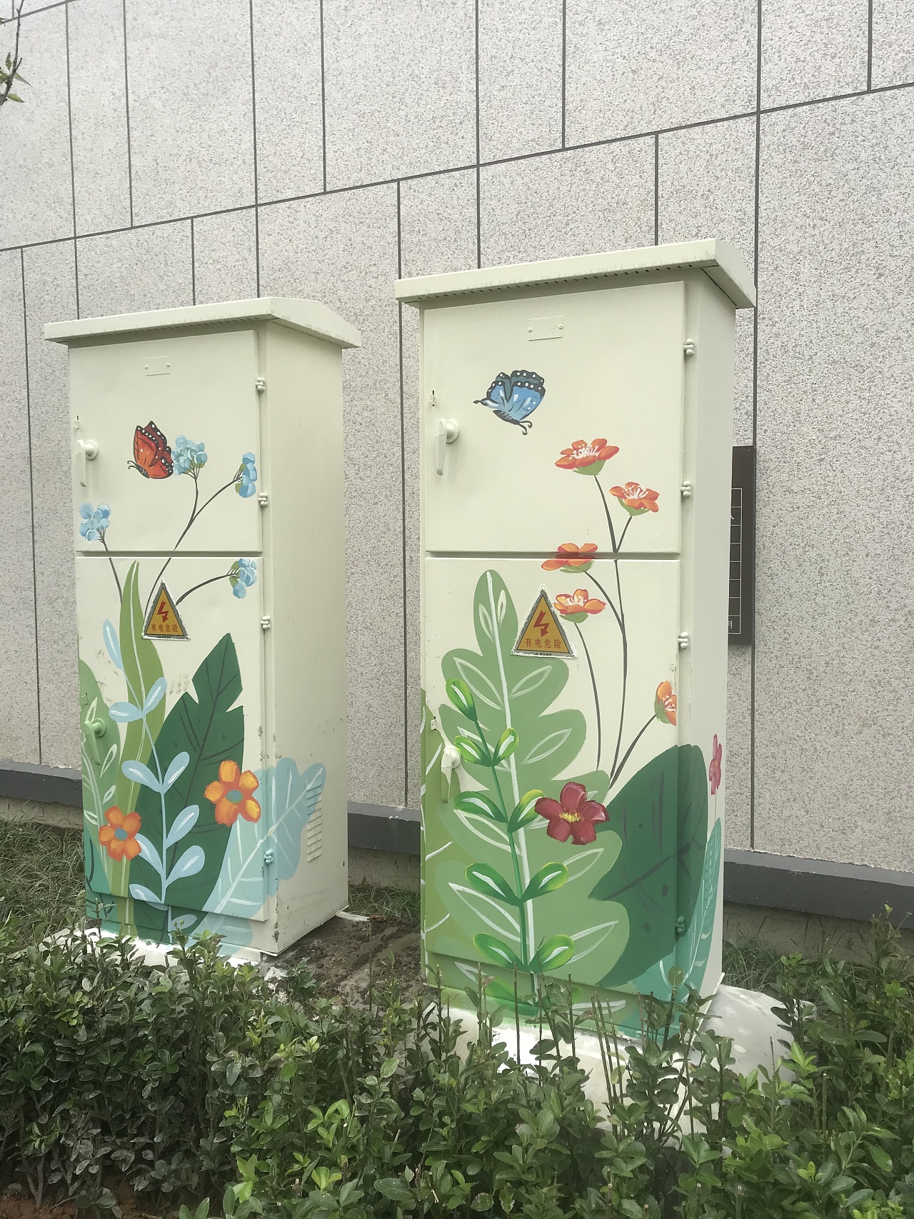 电表箱美化|纯艺术|绘画|造物者墙绘涂鸦 - 原创作品 - 站酷 (zcool)