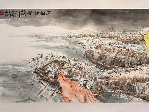 三国演义水墨插画系列