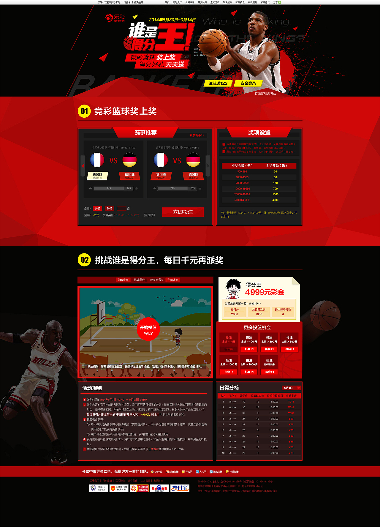 #活动页#谁是得分王（图ZMTkzMzc0NzY=） - 运营设计 - 站酷设计师Livia_Lee原创素材 - 站酷ZCOOL