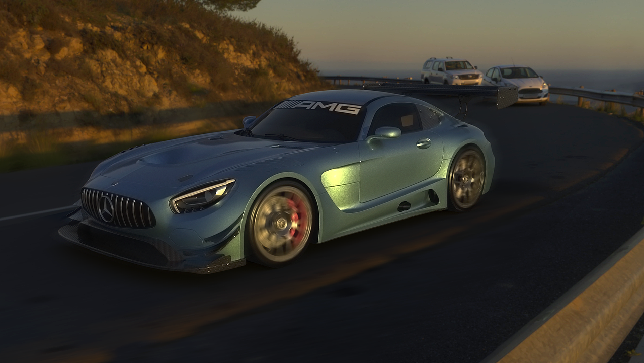 奔驰AMG 阿诺德渲染