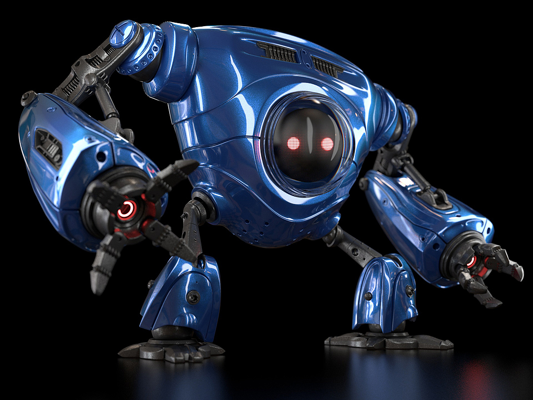 头重脚轻的机器人