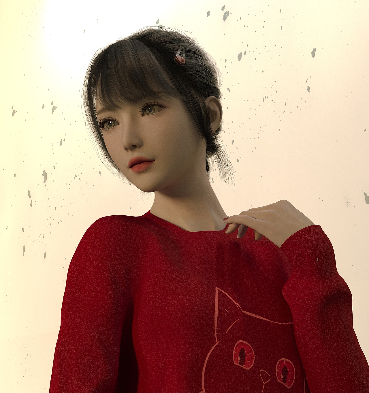 daz人物练习（图ZMjkwODU1MDg4） - 人物/生物 - 站酷设计师谷稻米原创素材 - 站酷ZCOOL