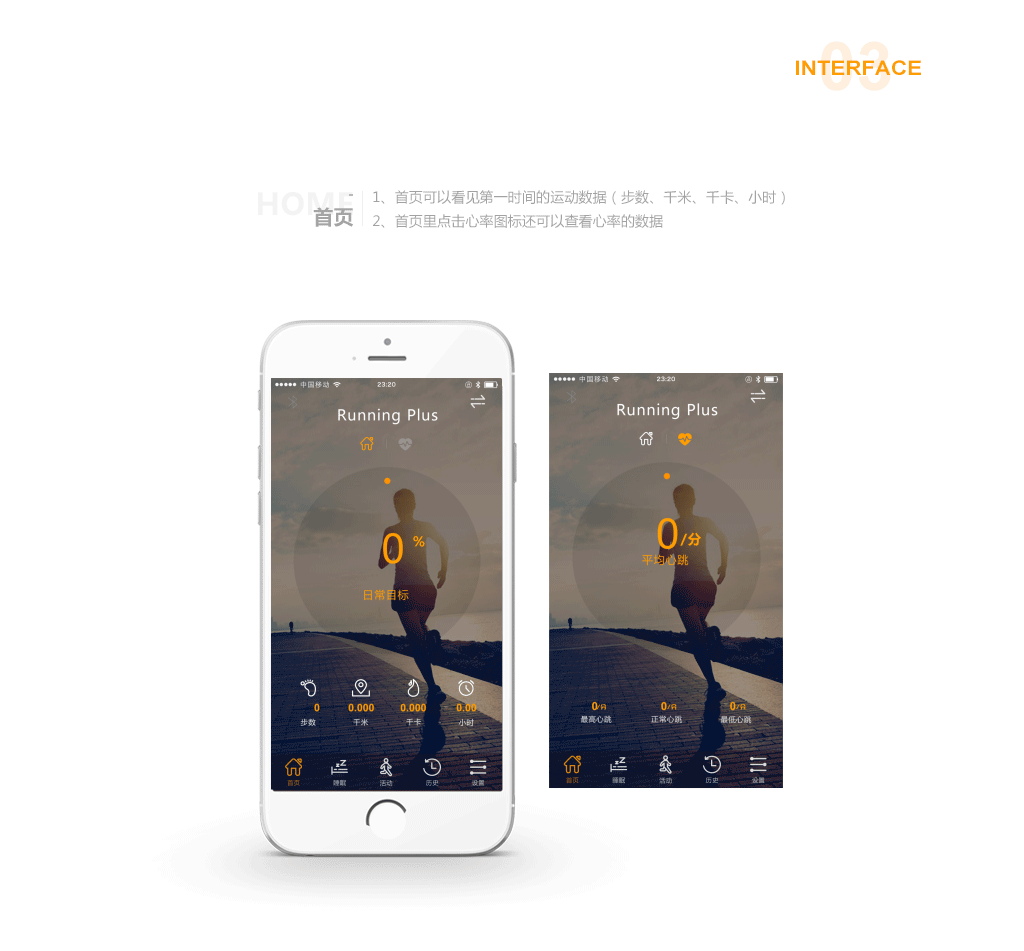 Running Plus（图ZODE0MDA3MTY=） - APP界面 - 站酷设计师一粒里克原创素材 - 站酷ZCOOL