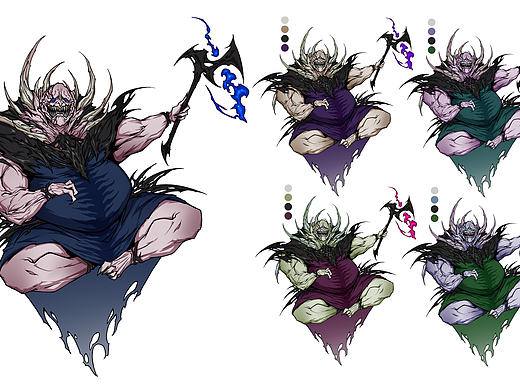 怪物类角色设计