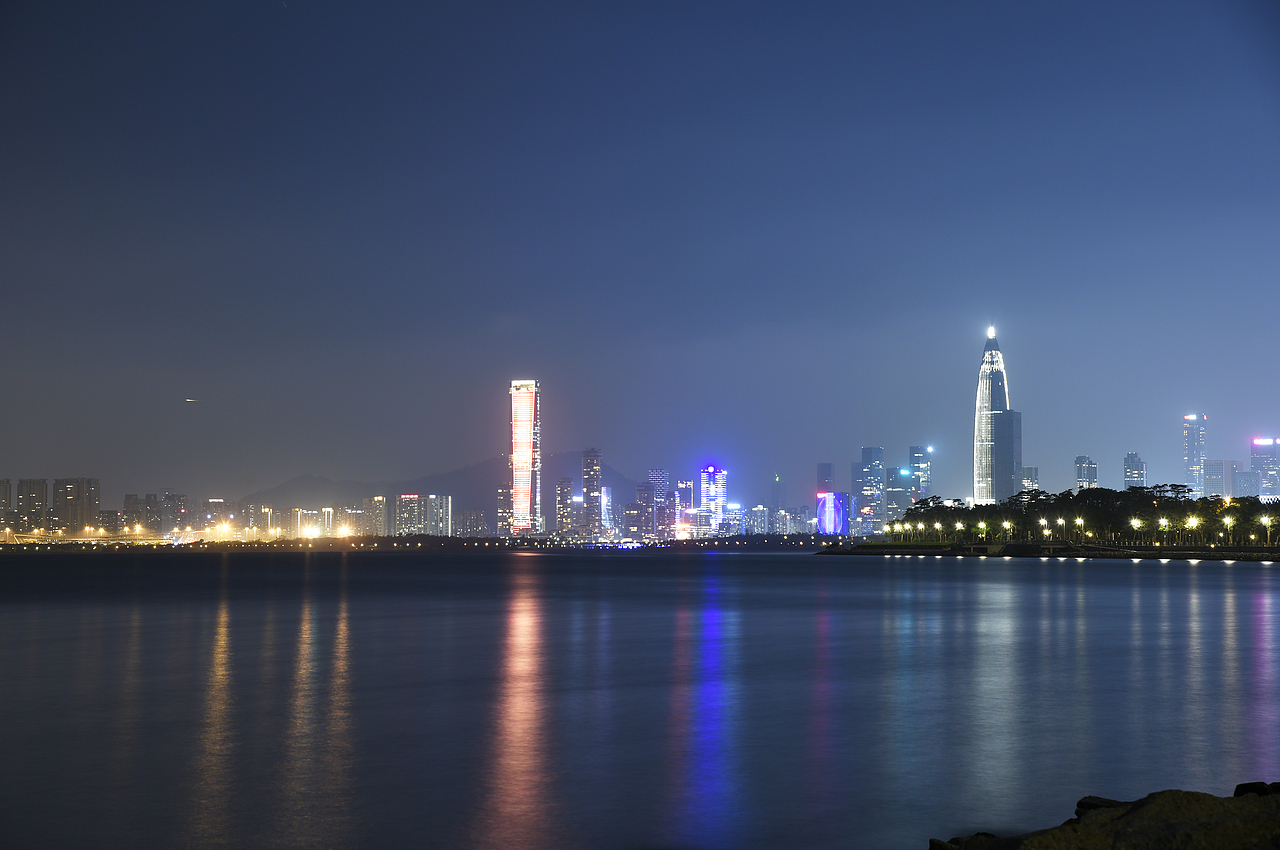 深圳夜景（图ZMTM1ODczNjc2） - 环境/建筑摄影 - 站酷设计师蓝图视觉原创素材 - 站酷ZCOOL