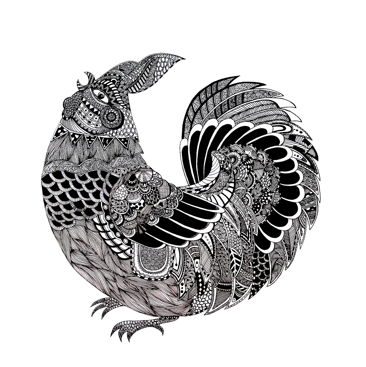 生肖装饰画|平面|图案|周小痘_原创作品-站酷zcool