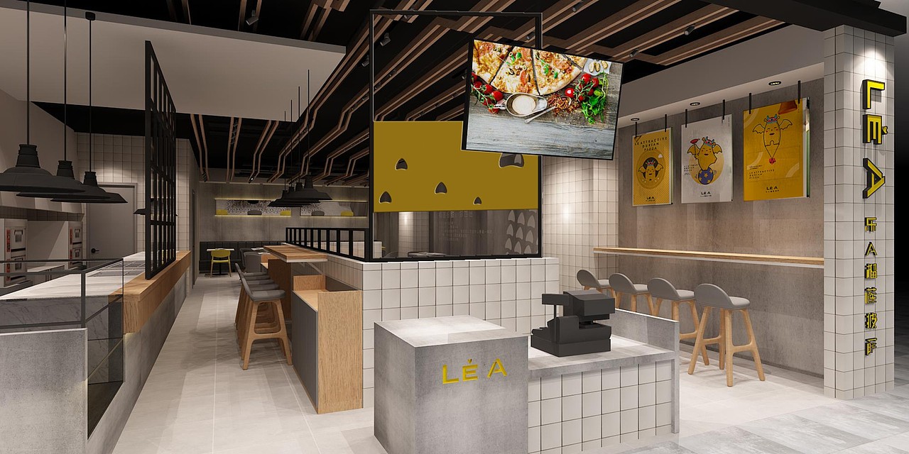 乐A榴莲披萨品牌设计（图ZODY1Nzg3NTI=） - 品牌 - 站酷设计师许可餐饮设计顾问原创素材 - 站酷ZCOOL