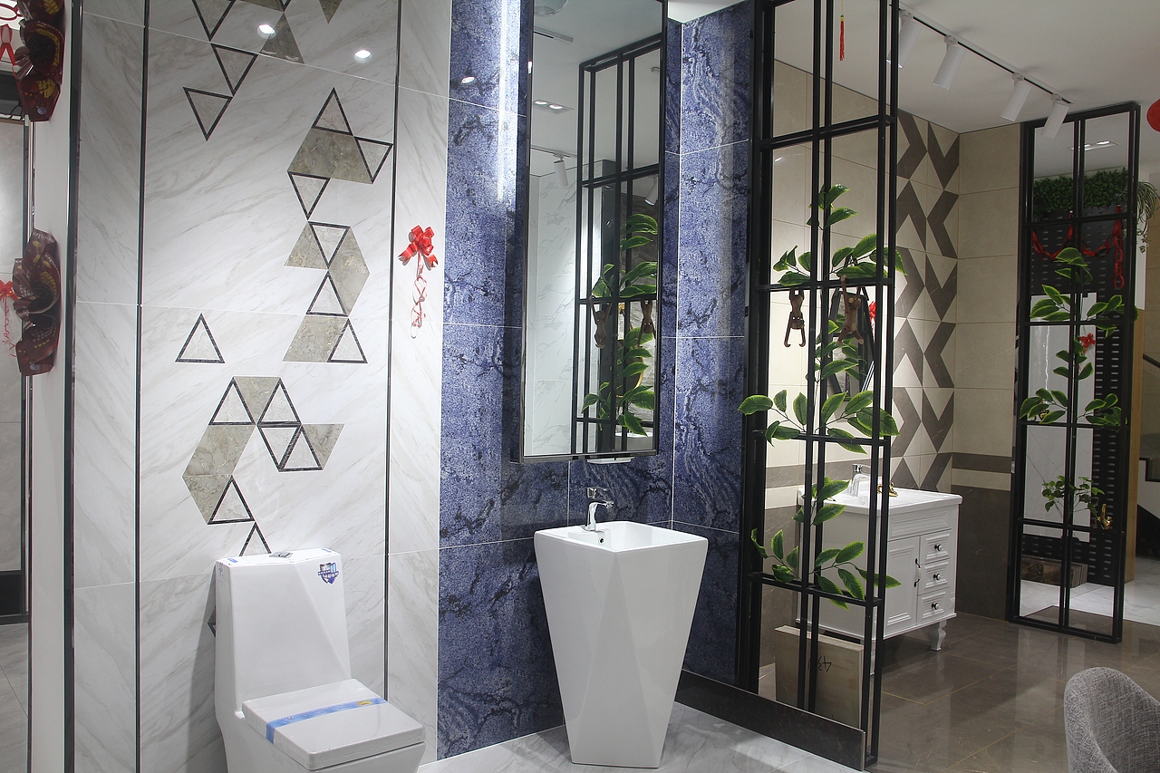 卡帝朗陶瓷(南宁店) 瓷砖展示实景摄影