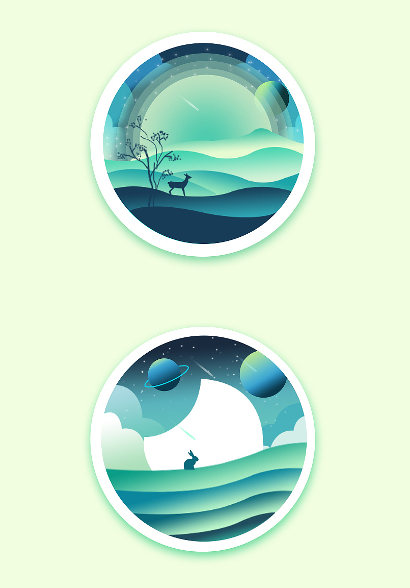 UI-插画（图ZNjk3OTAzNjg=） - 其他UI - 站酷设计师打翻了的调色盘原创素材 - 站酷ZCOOL