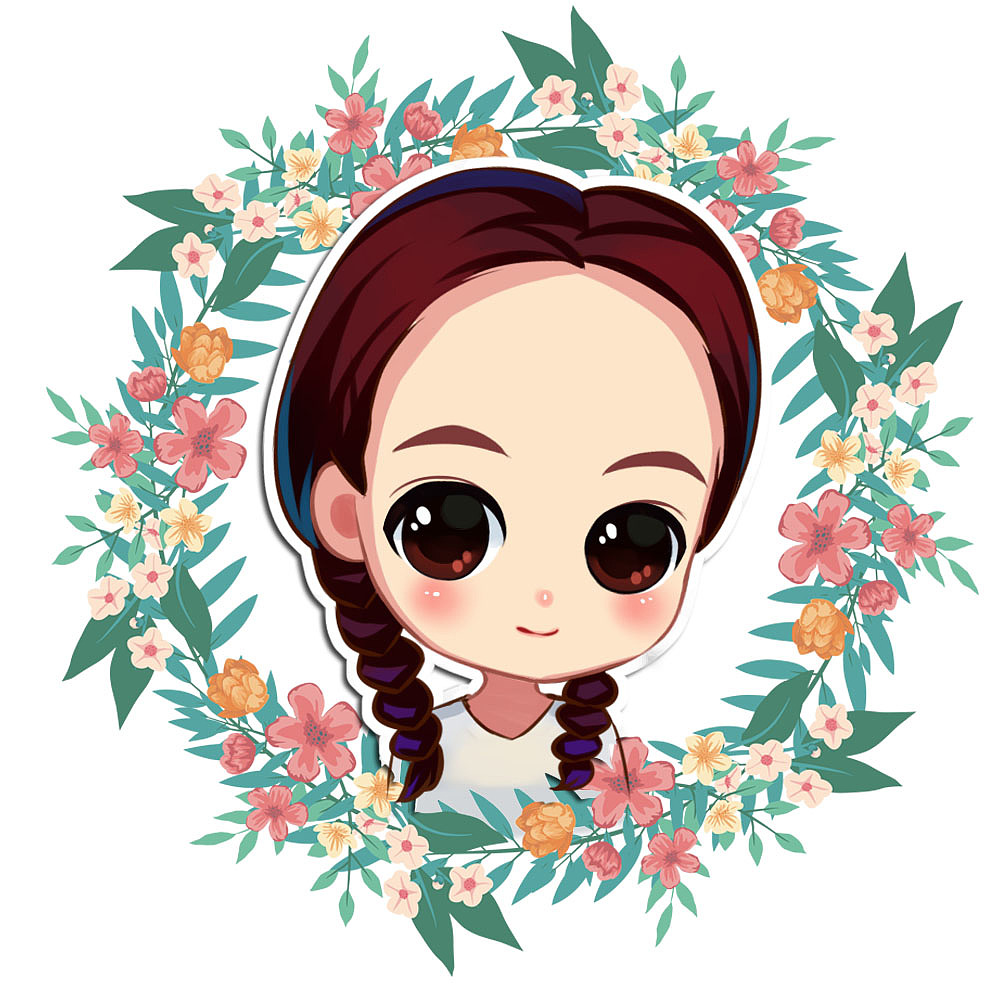 Q版头像（图ZNDQ2NTA5Mjg=） - 创作习作 - 站酷设计师路wing_wing原创素材 - 站酷ZCOOL