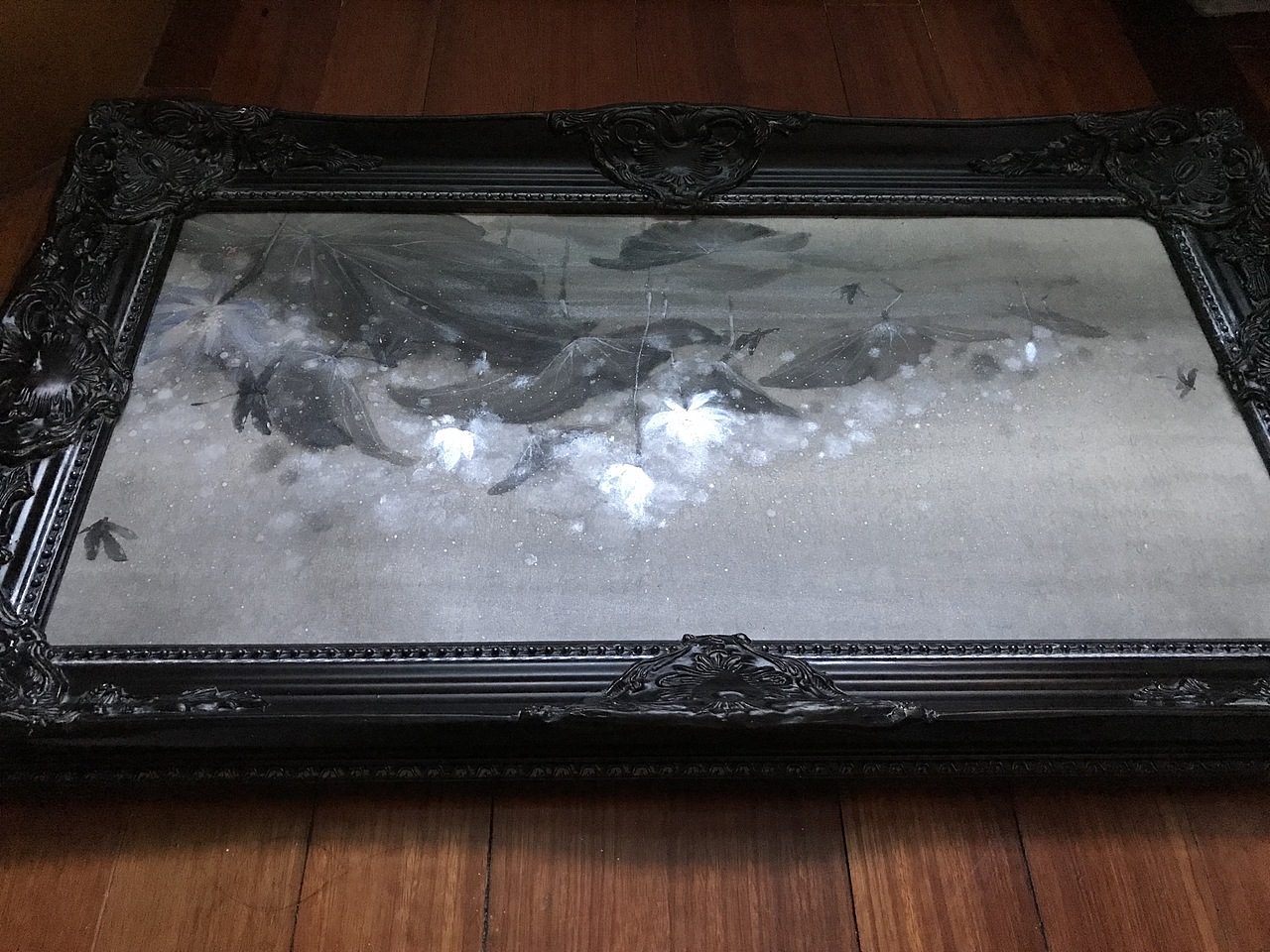 新国画 | 在水一方 | 手绘国风古风水墨画场景艺术屏风（图ZMTU4MjkzNTYw） - 艺术插画 - 站酷设计师何塞特Herset原创素材 - 站酷ZCOOL