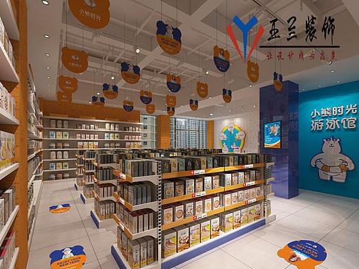合肥母婴店装修，母婴店设计，母婴用品店装修设计。