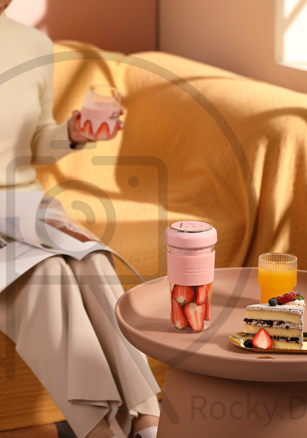 果汁机拍摄 || 原图加水印直出（图ZMjU4MDA2ODcy） - 产品摄影 - 站酷设计师RockyDc原创素材 - 站酷ZCOOL