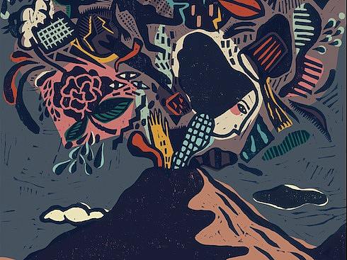好日设计 | 插画衍生品 volcano