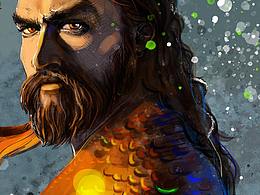 《海王》糙汉子同人作品