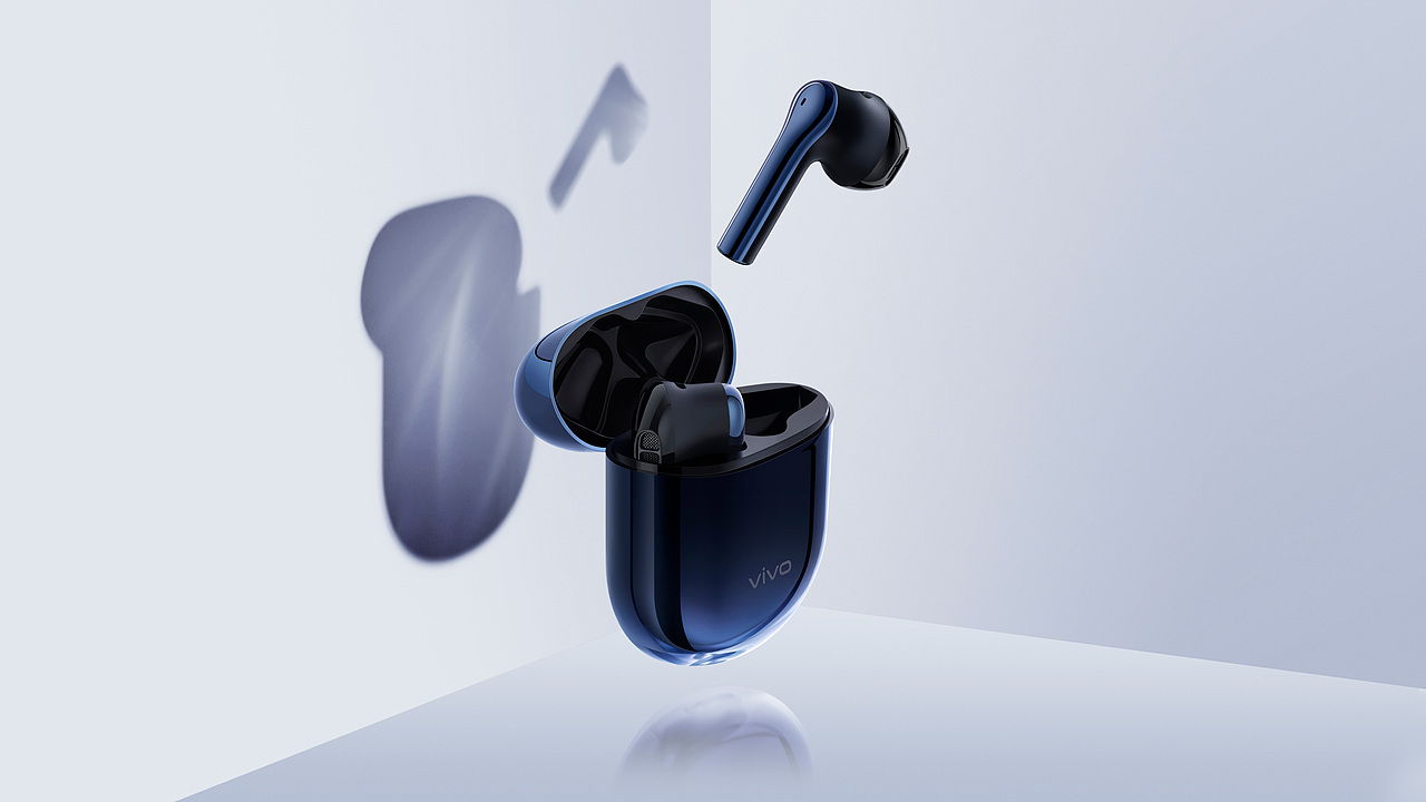 Vivo TWS Earphone真无线蓝牙耳机（图ZMTg1NDg1MzYw） - 产品摄影 - 站酷设计师谭硕原创素材 - 站酷ZCOOL
