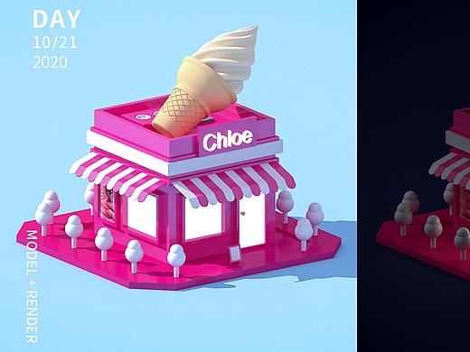 C4D  WORKS 2019-2020