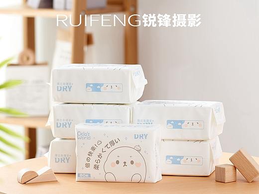 纸巾|棉柔巾|抽纸巾|婴儿纸巾拍摄|棉柔巾摄影|纸抽盒