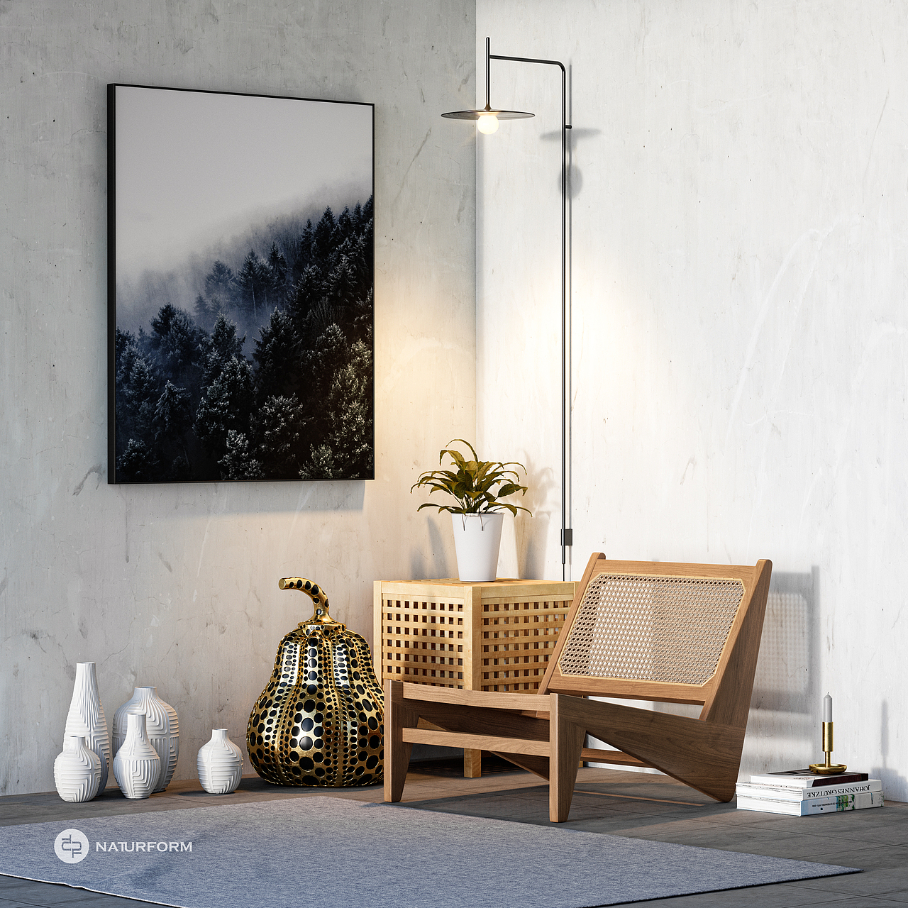 2020-室内与产品CGI作品（图ZMjM3NjU0NDI0） - 家装设计 - 站酷设计师NATURFORM原创素材 - 站酷ZCOOL